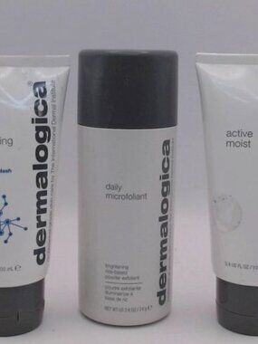 Dermalogica Skincare Bundle Active Moist + Microfoliant BRAND NEW, NEVER USED
